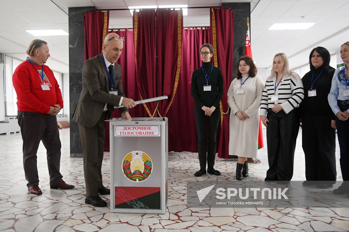 Belarus Presidential Election Early Voting