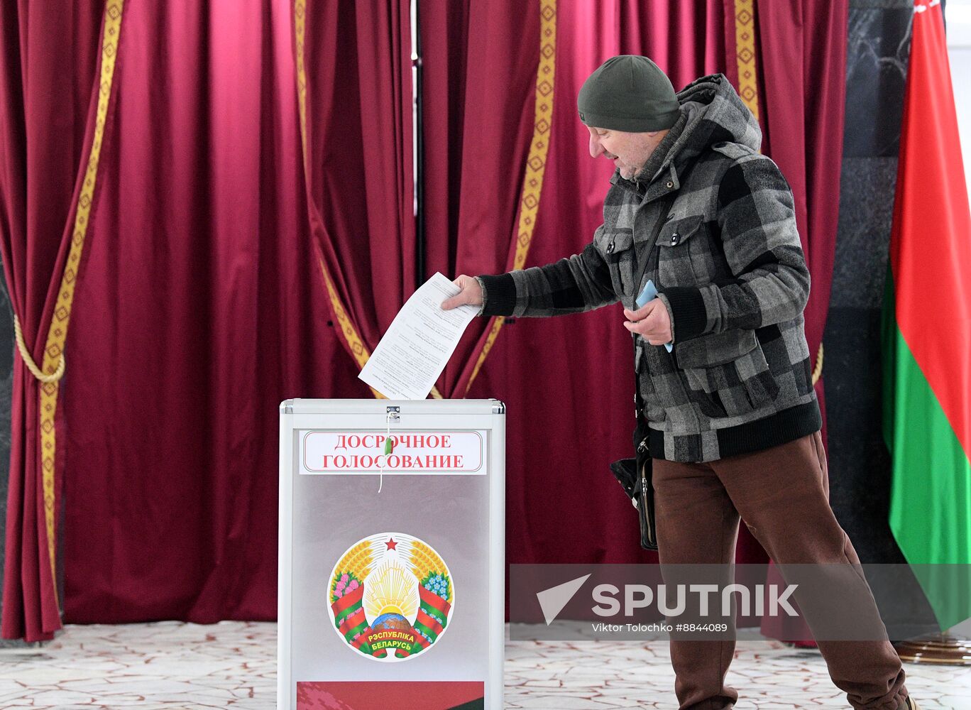 Belarus Presidential Election Early Voting