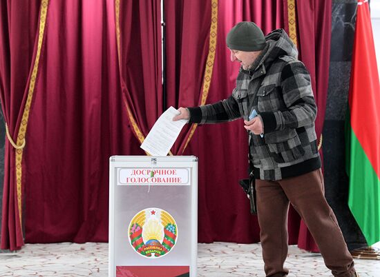 Belarus Presidential Election Early Voting