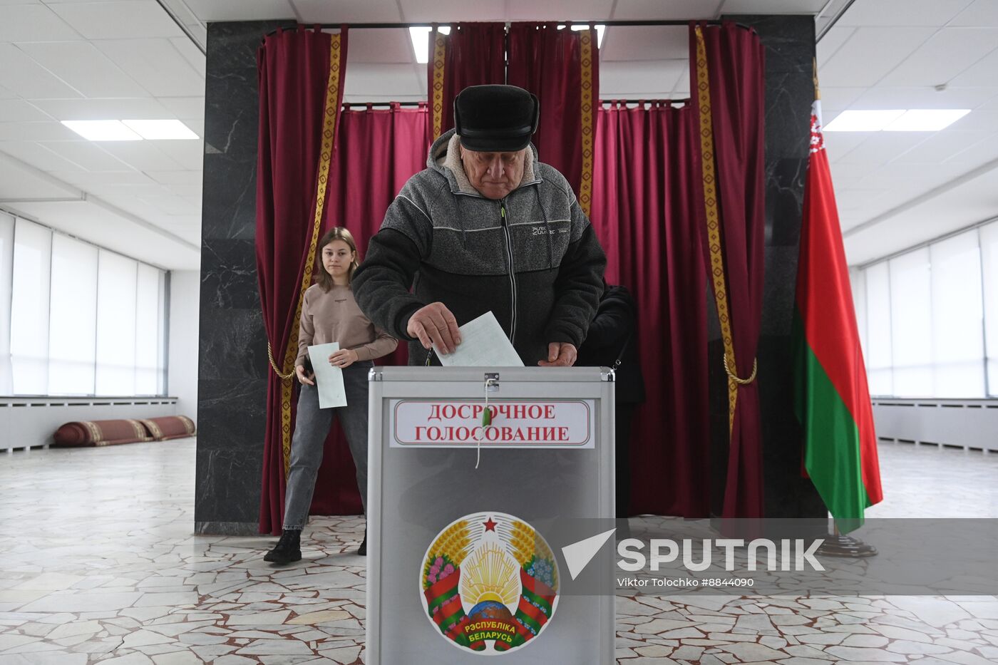 Belarus Presidential Election Early Voting