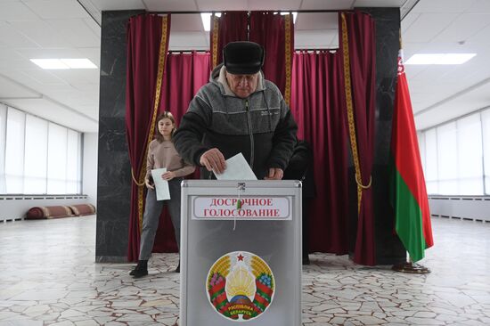 Belarus Presidential Election Early Voting