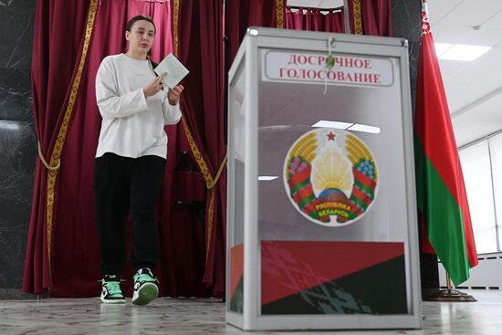 Belarus Presidential Election Early Voting