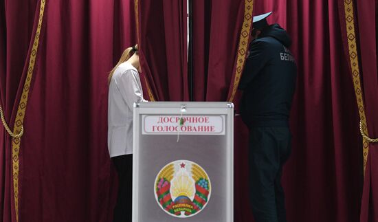 Belarus Presidential Election Early Voting