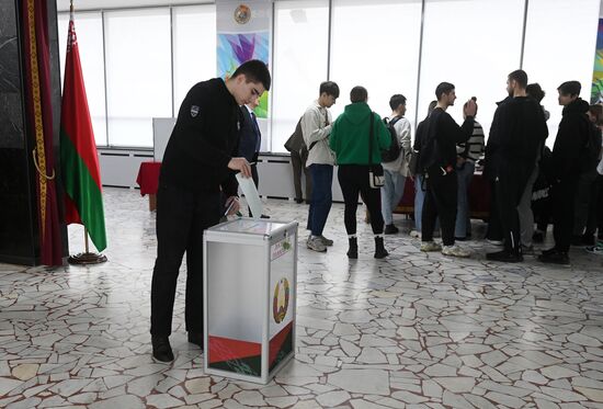 Belarus Presidential Election Early Voting