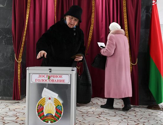 Belarus Presidential Election Early Voting