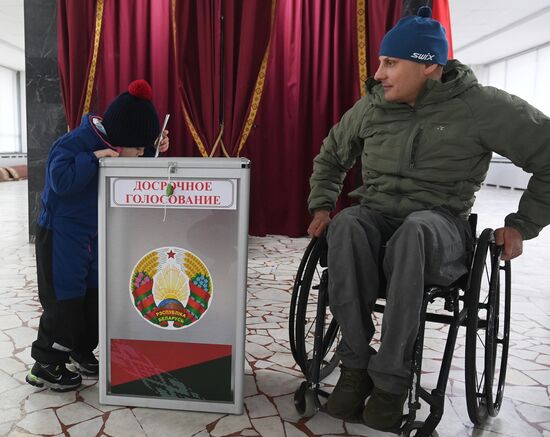 Belarus Presidential Election Early Voting