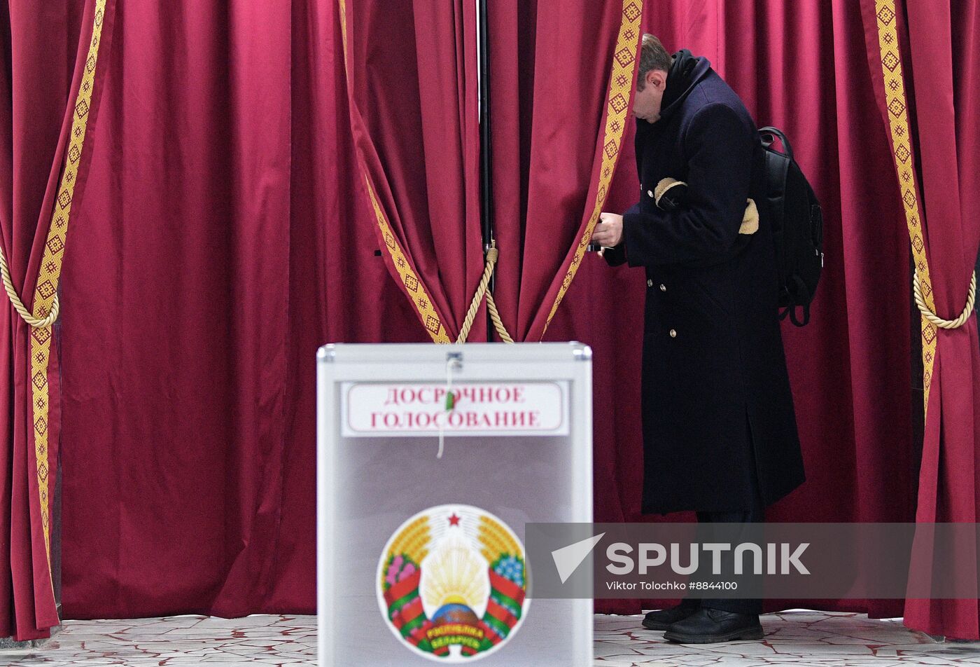 Belarus Presidential Election Early Voting