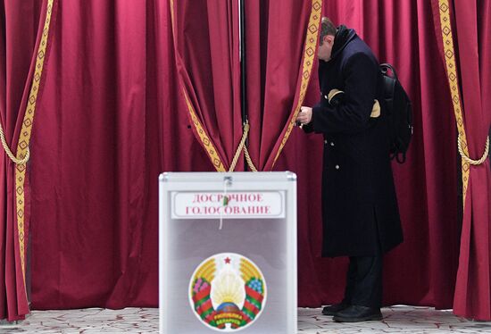 Belarus Presidential Election Early Voting