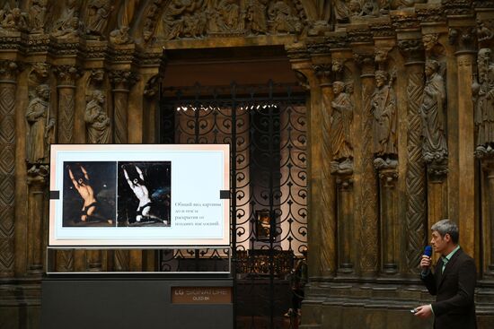 Russia Art Giordano Painting Restoration