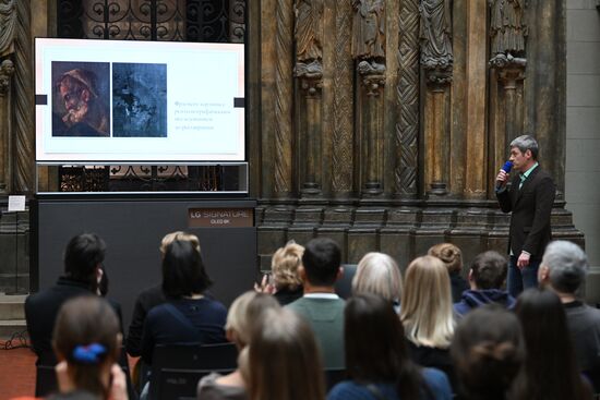 Russia Art Giordano Painting Restoration