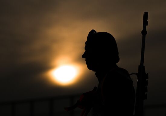 Russia Biathlon Cup Training