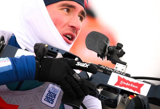 Russia Biathlon Cup Training