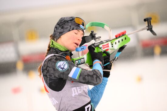 Russia Biathlon Cup Training