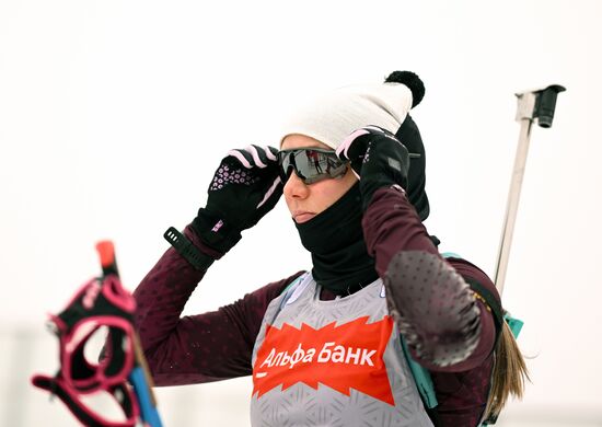 Russia Biathlon Cup Training