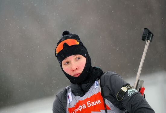 Russia Biathlon Cup Training