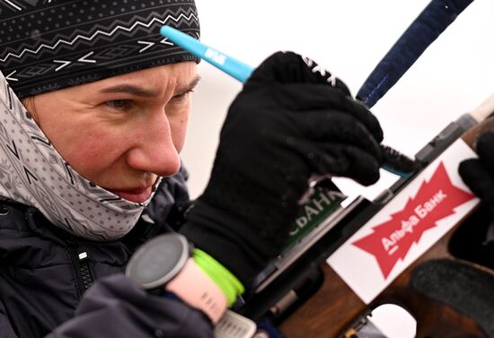 Russia Biathlon Cup Training