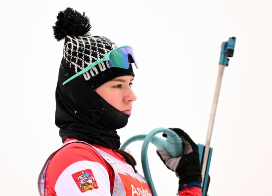 Russia Biathlon Cup Training
