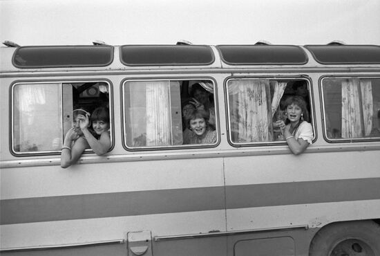 Summer-time fieldwork at labor and leisure camp