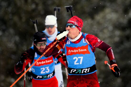 Russia Biathlon Championships Men Individual
