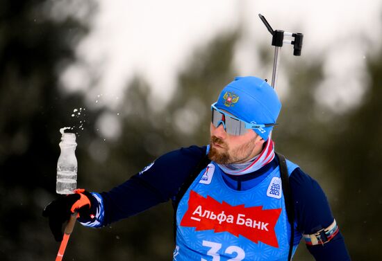 Russia Biathlon Championships Men Individual