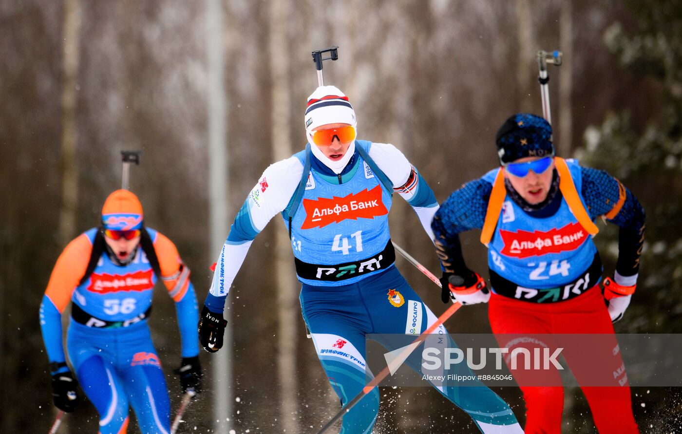 Russia Biathlon Championships Men Individual