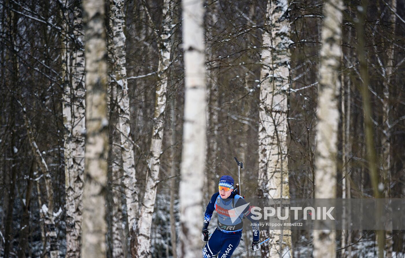 Russia Biathlon Championships Men Individual