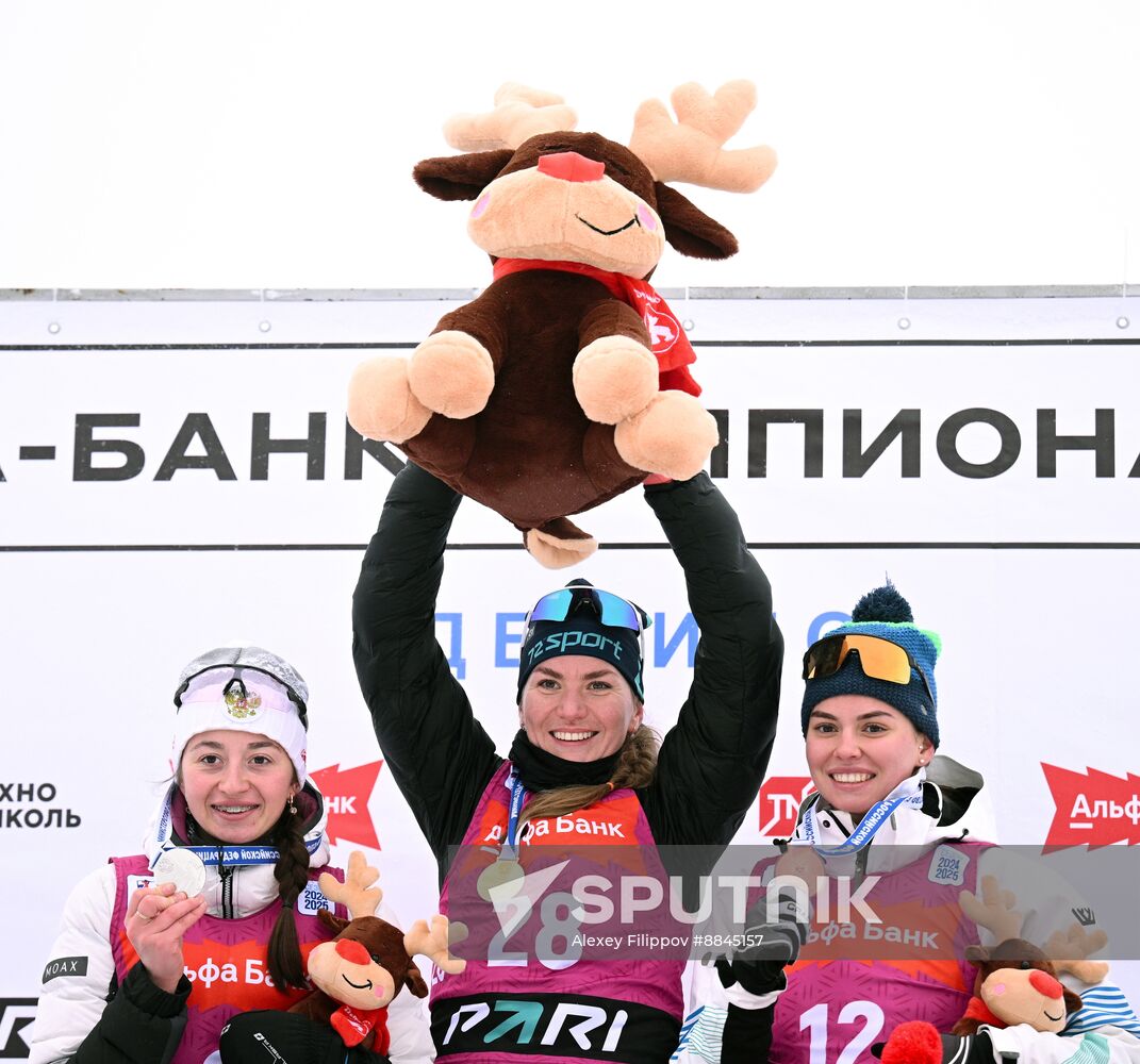 Russia Biathlon Championships Women Individual