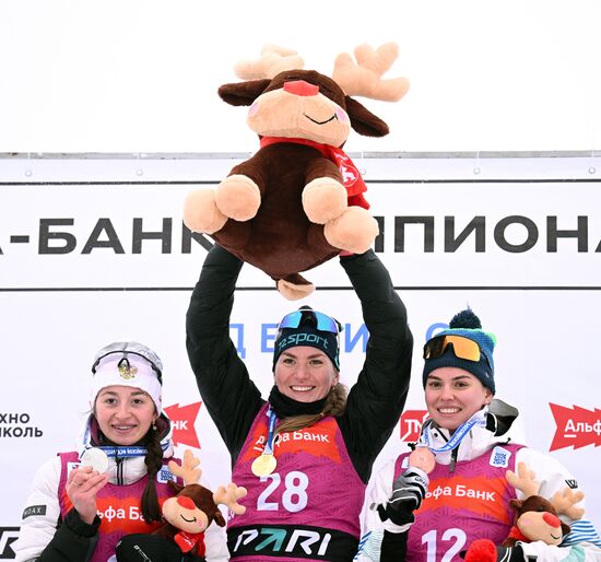 Russia Biathlon Championships Women Individual