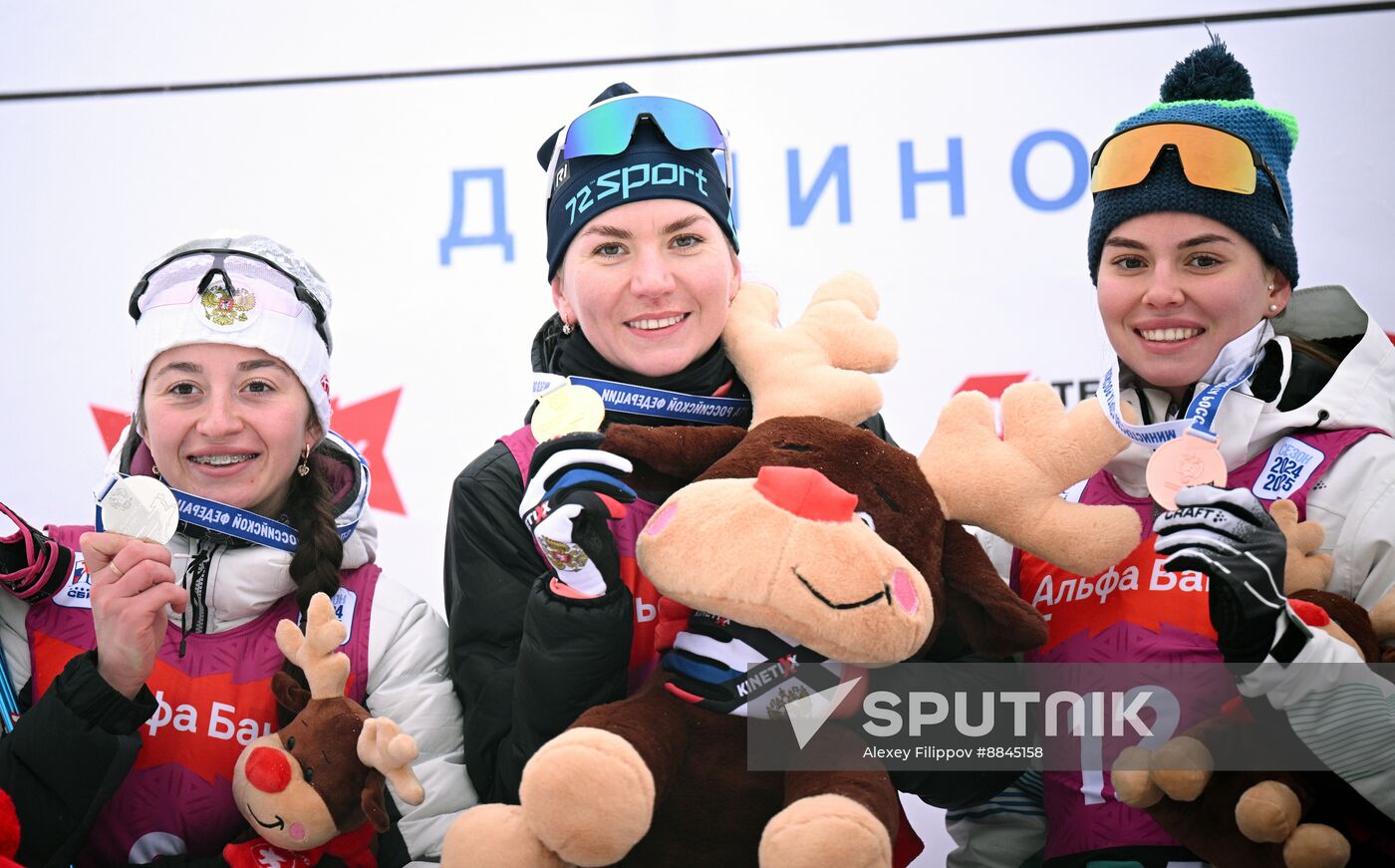 Russia Biathlon Championships Women Individual