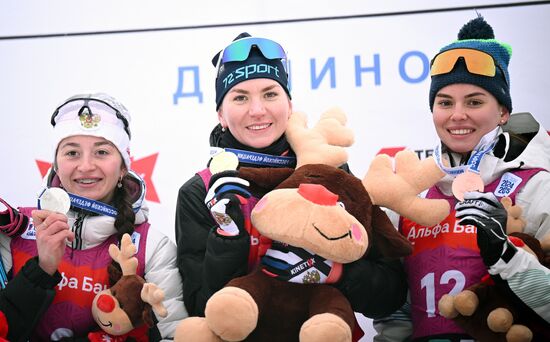 Russia Biathlon Championships Women Individual