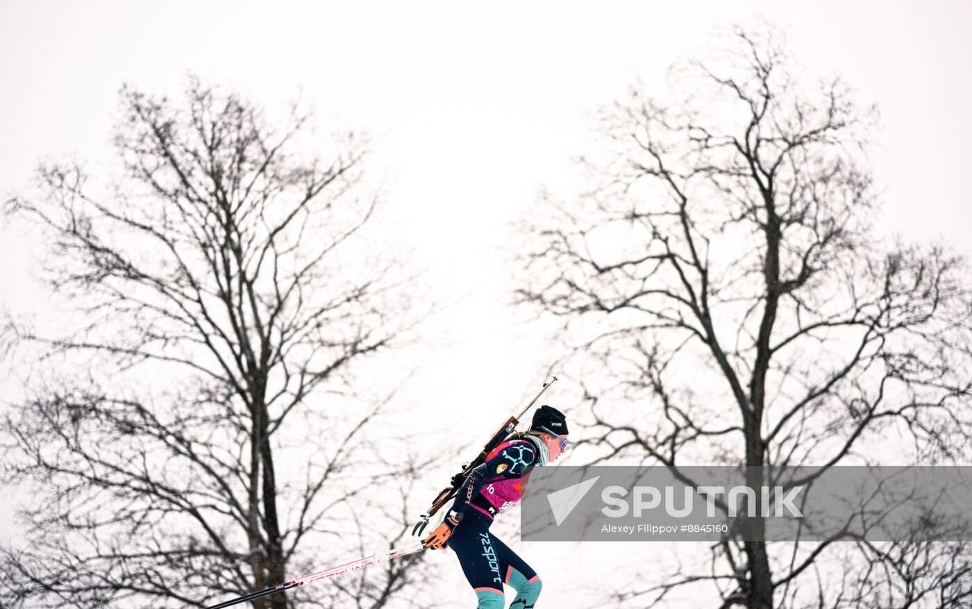 Russia Biathlon Championships Women Individual