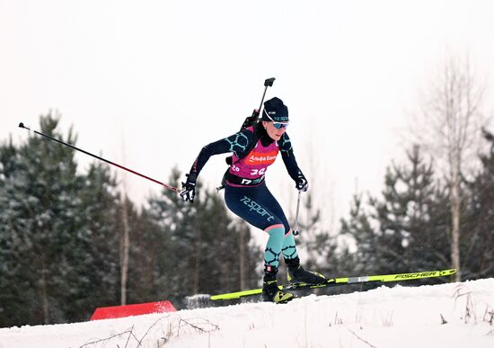 Russia Biathlon Championships Women Individual