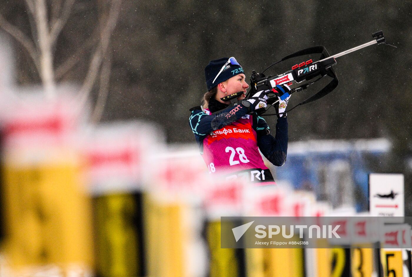 Russia Biathlon Championships Women Individual