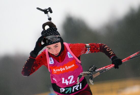 Russia Biathlon Championships Women Individual