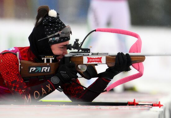 Russia Biathlon Championships Women Individual