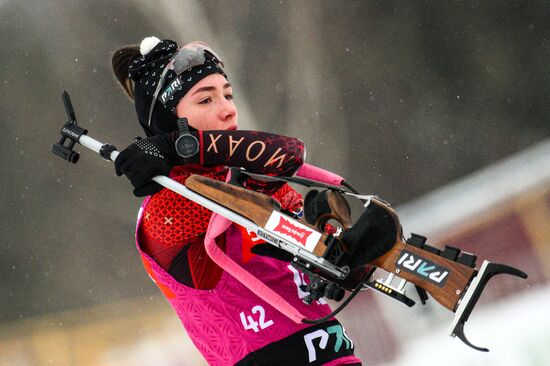 Russia Biathlon Championships Women Individual