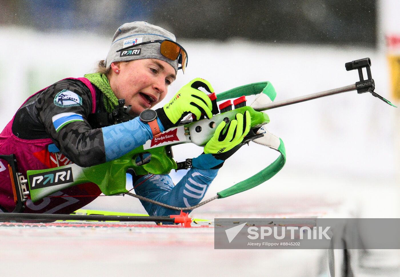 Russia Biathlon Championships Women Individual