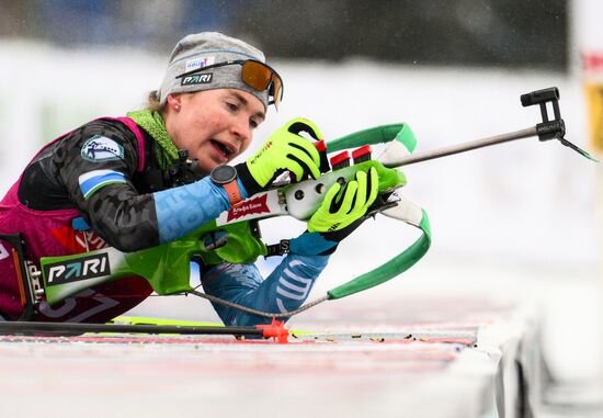 Russia Biathlon Championships Women Individual