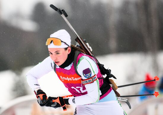 Russia Biathlon Championships Women Individual