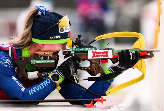 Russia Biathlon Championships Women Individual