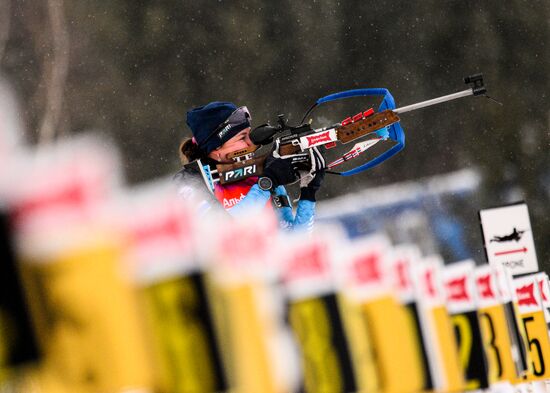 Russia Biathlon Championships Women Individual