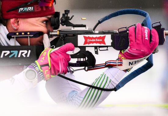 Russia Biathlon Championships Women Individual