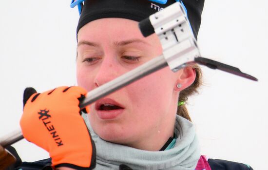 Russia Biathlon Championships Women Individual