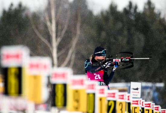 Russia Biathlon Championships Women Individual