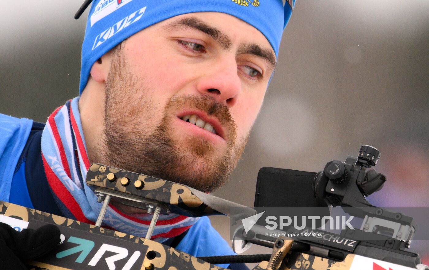 Russia Biathlon Championships Men Individual