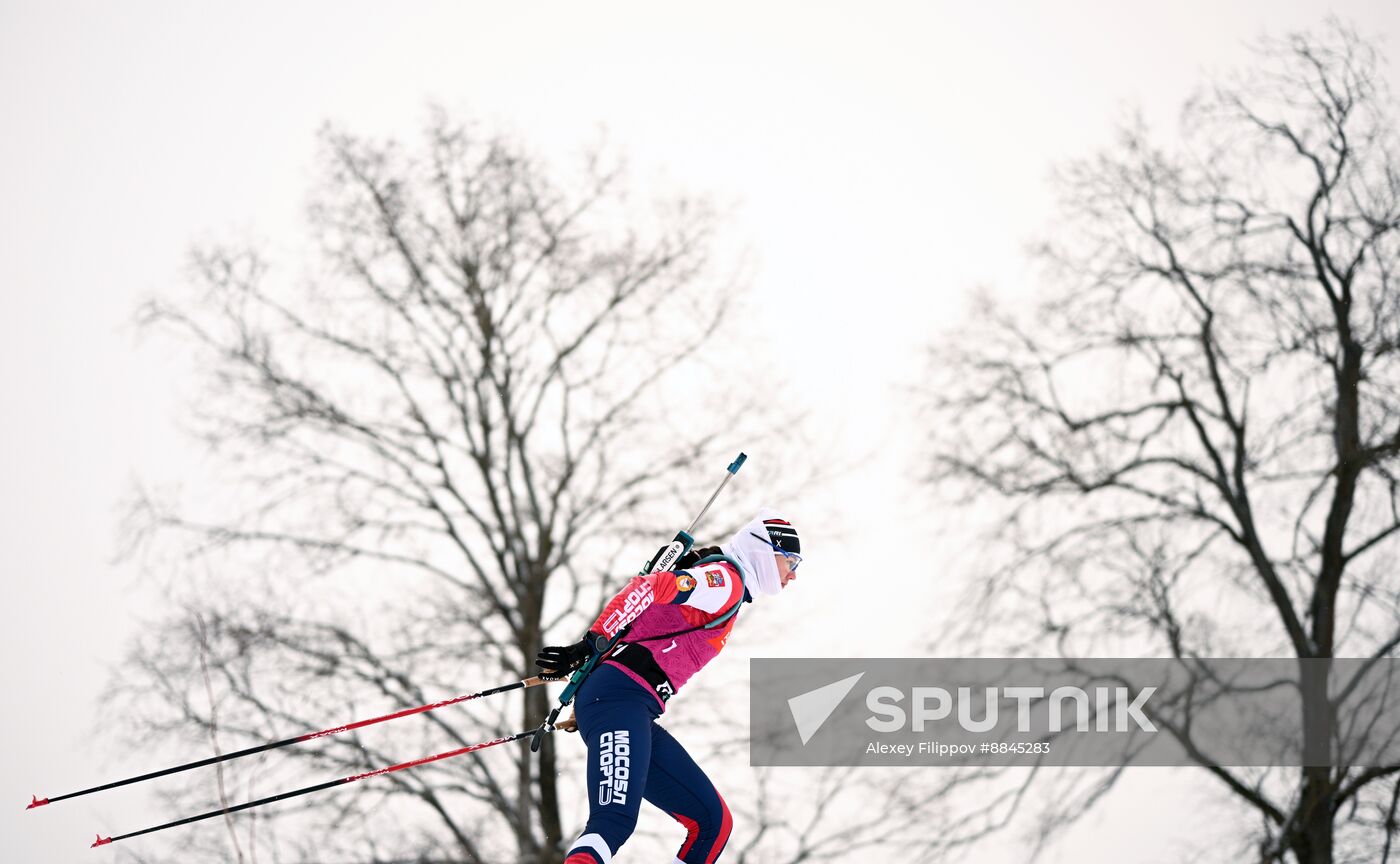 Russia Biathlon Championships Women Individual