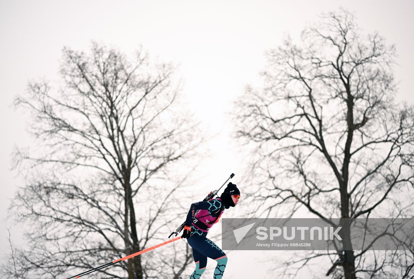 Russia Biathlon Championships Women Individual