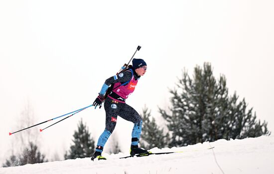 Russia Biathlon Championships Women Individual