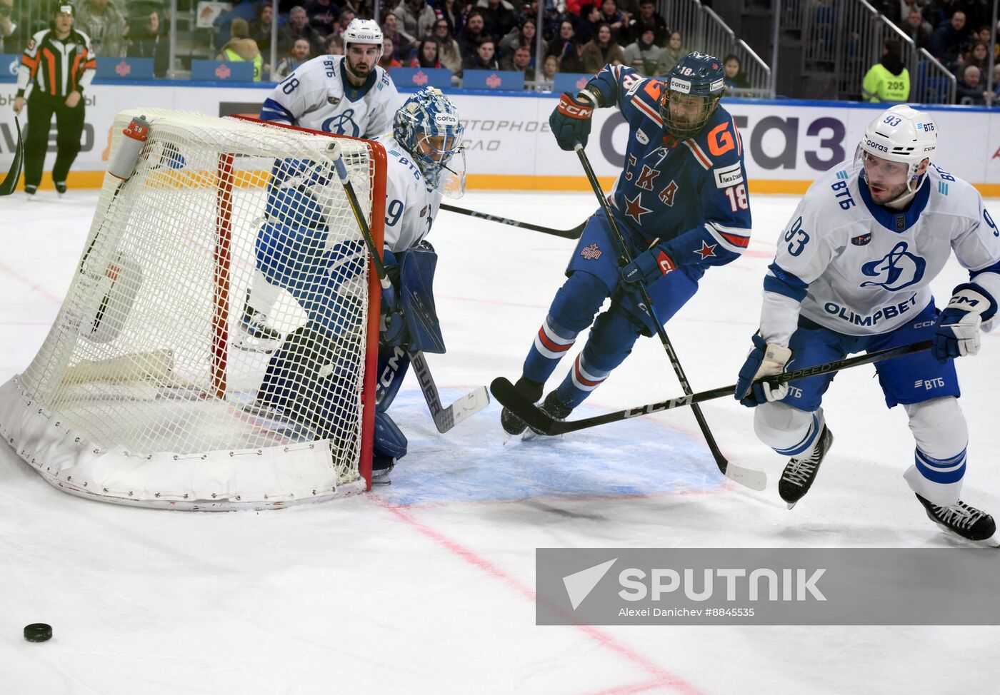 Russia Ice Hockey Kontinental League SKA - Dynamo