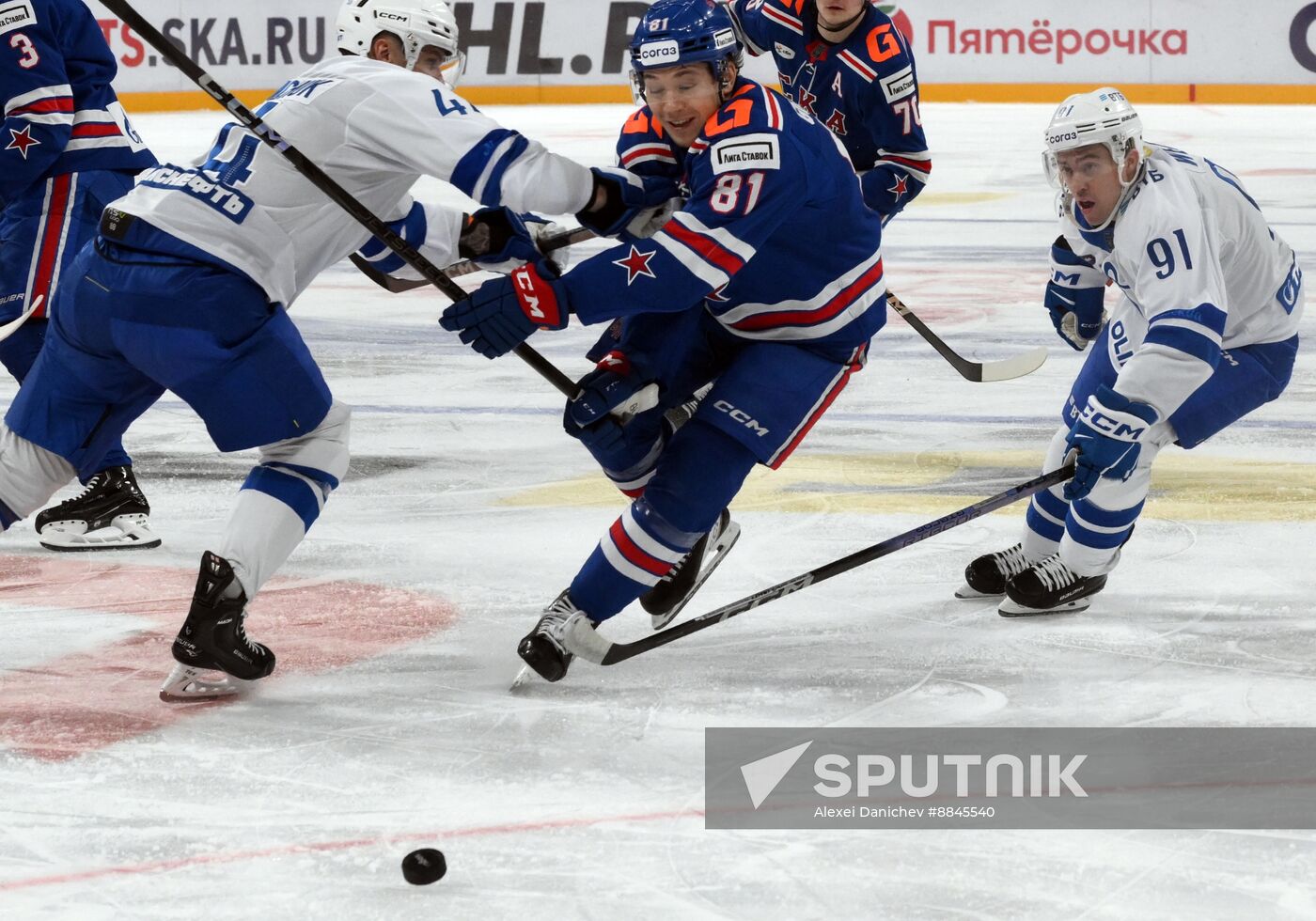 Russia Ice Hockey Kontinental League SKA - Dynamo